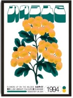 Plakat „Botanical Vintage” – Retro Plakat Roślin i Owoców
