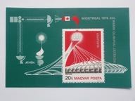 Węgry - Olimpiada Montreal - Mi. bl.119 **