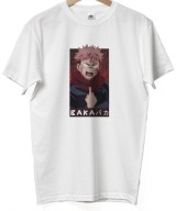 KOSZULKA MĘSKA ANIME MANGA JUJUTSU KAISEN SATORU GOJO BAWEŁNA PREZENT