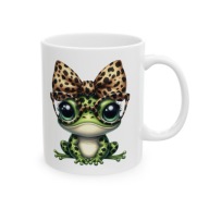 KUBEK ŻABA JESTEM ZAJEBISTA DLA NIEJ NA PREZENT NA KAWE