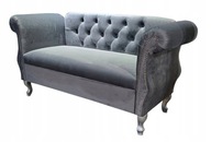 Sofa kanapa dwuosobowa glamour do poczekalni