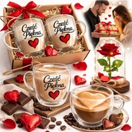 PREZENT NA DZIEŃ KOBIET SZKLANKA TERMICZNA KUBEK NA UKOCHANEJ DZIEWCZYNY