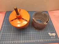 WOLFCRAFT otwornica regulowana koronki węglik 53 73 2x83 wiertło centrujące