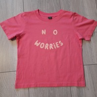 T-shirt dziewczęcy oversize r.134 Atut