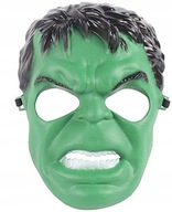 Maska na twarz hulk plastik super bohater halloween karnawał zielony