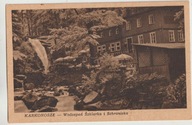 Karkonosze Wodospad Szklarka lata 40-te