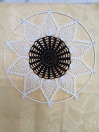 Łapacz snów Własnoręcznie wykonany na szydełku