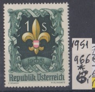 AUSTRIA Mi : 966 *