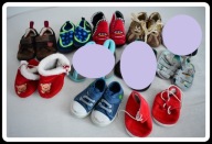 Zestaw bucików dla maluszka 7 par niechodki inne