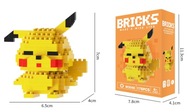 KLOCKI BRICKS - FIGURKA PIKACHU - POKEMON - 178 ELEMENTÓW