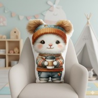 Poduszka kształtka przytulanka królik 40cm