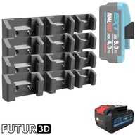 Uchwyt potrójny na akumulator Erbauer 18V EXT DualVolt bez blokady