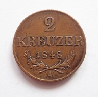 Austria 2 krajcary 1848 A
