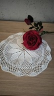 Serwetka serwetki szydełkowe rękodzieło Hand Made misterne cacko śr24