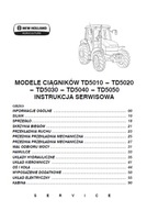 TD5010 TD5020 TD5030 TD5040 TD5050 INSTRUKCJA SERWISOWA NEW HOLLAND