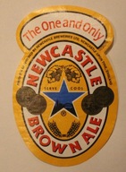 ETYKIETA - NEWCASTLE - BROWN ALE - The One and Only