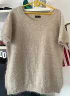 6 ciepły originals L/XL nude włochaty krótki rekaw