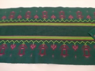 KILIM BIEŻNIK SERWETKA WEŁNA TKANY SKANDYNAWSKI ORYGINALNY