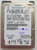 Dysk HTS721010G9AT00 HITACHI TRAVELSTAR 100GB 2,5" ATA/IDE Retro BADY |u4