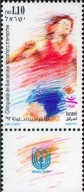 Izrael 1991 Znaczek 1207 ** sport Olimpiada igrzyska olimpijskie