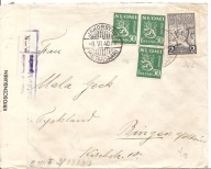 FINLANDIA SUOMI FINLAND -koperta -obieg 1940 -cenzura wojenna OKW