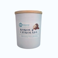 Świeca sojowa zapachowa CZEKOLADA KOKOS 150ml