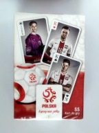 Karty do gry Reprezentacja Polski 55 kart talia piłka nożna