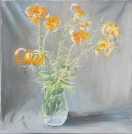 SMOLINOSY obraz olejny płótno 40x40