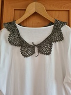 Kołnierzyk robiony na szydełku