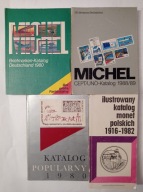 Katalogi znaczków POLSKA + NIEMCY + UNO [ONZ] / CEPT itp. *4 tytuły OKAZJA!