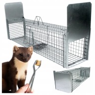 PROFESJONALNA PUŁAPKA NA KUNY LISY ZWIERZĘTA OCYNK + GRATISY 120X26CM