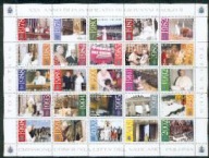 Watykan 2003 r. Mi 1429 - 1441 Arkusik 25 zn. **