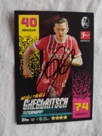 Karta topps match attax autograf Bundesliga Freiburg Michael Gregoritsch