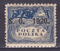 POLSKA (ŚLĄSK CIESZYŃSKI ) - znaczek czysty ** z roku 1920. Z 3315.