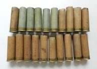 STARA, POLSKA ŁUSKA MYŚLIWSKA kal.12 PAPIEROWA II RP / WCZESNY PRL 20 sztuk