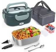 Podgrzewacz do lunchu 1,5L 80W 3w1 12V/24V/230V przenośny