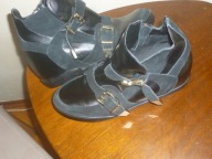 LIU JO-R-41 -WKŁ-26,5CM-SKÓRA NATURALNA-KOTURN.