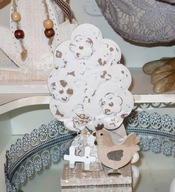 Drzewko figurka dekoracja ozdoba domu parapetu