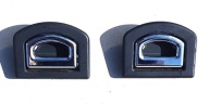 Audi A4 B6 UCHWYTY MOCOWANIA BAGAŻU BAGAŻNIK KOLOR CZARNY / CHROM 8D9864203