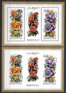 Bhutan Faso xx Z134,a flora kwiaty MNH VF