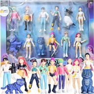 K-POPOWE ŁOWCZYNIE DEMONÓW FIGURKI ZESTAW KPOP K-pop demon hunters 12 szt