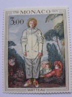Monako - Jean Antoine Watteau - malarstwo - Mi. 1031 **