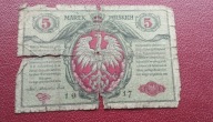 5 MAREK 1916 GENERAŁ ser.A st.5