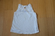 t-shirt damski Tommy Hilfiger r. 164 biała na ramiączka