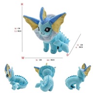 VAPOREON Eevee Pokemon Go Pluszak Maskotka Zabawka