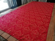 MUŚLINOWY ŻAKARD OBRUS KUPON MATERIAŁU BIEŻNIK OBICIE DWUSTRONNY 117 x 236