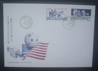 KOPERTA FDC Mi 1834 - 1835 ** SZWECJA SPORT KOSMOS