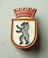 BERLIN Wschodni herb miasta Niemcy NRD DDR