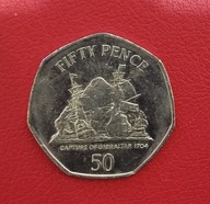 Gibraltar 50 pence 2007