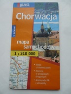 CHORWACJA MAPA
